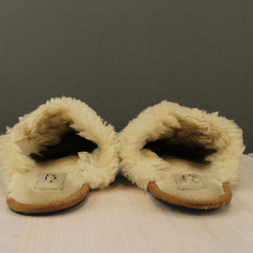 UGG Scuffette II Slippers Womens 6 Chestnut Suede Sheepskin - Picture 6 of 8